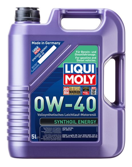 фото Liqui Moly 1923 Снят с производства 0w-40 Synthoil Energy, 5л (синт.мотор.масло) !!! акция !!! Liqui Moly 1923 Снят с производства 0w-40 Synthoil Energy, 5л (синт.мотор.масло) !!! акция !!!