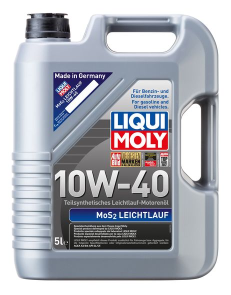 фото Liqui Moly 1931 Снят с производства 10w-40 MoS2 Leichtlauf, API sl/cf, 5л (полусинт.мотор.масло) Liqui Moly 1931 Снят с производства 10w-40 MoS2 Leichtlauf, API sl/cf, 5л (полусинт.мотор.масло)