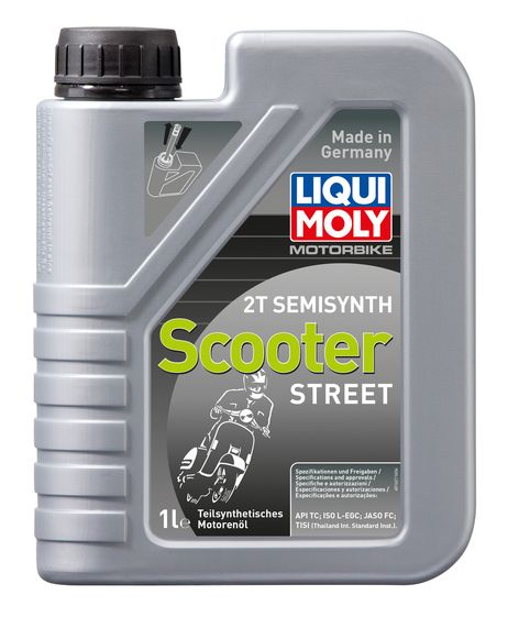 фото Liqui Moly 3983 Motorbike 2T Semisynth Scooter l-egd, 1л (полусинт.мотор.масло) Liqui Moly 3983 Motorbike 2T Semisynth Scooter l-egd, 1л (полусинт.мотор.масло)