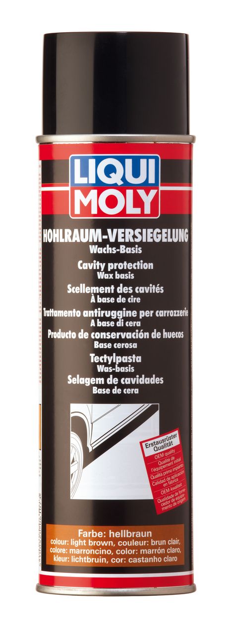 фото Liqui Moly 6107 Антикор для пустот кузова воск (светло-коричневый) Hohlraum-Versiegelung hellbraun, 500мл Liqui Moly 6107 Антикор для пустот кузова воск (светло-коричневый) Hohlraum-Versiegelung hellbraun, 500мл