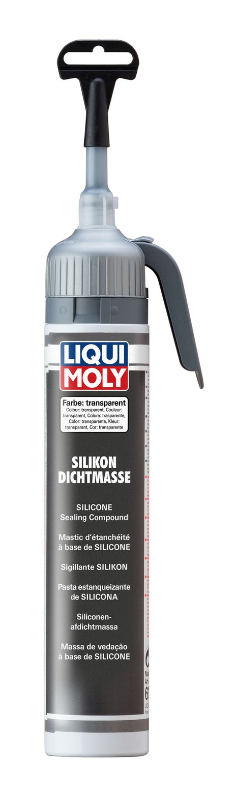 фото Liqui Moly 6184 Герметик силиконовый Silikon-Dichtmasse transparent, 200мл Liqui Moly 6184 Герметик силиконовый Silikon-Dichtmasse transparent, 200мл