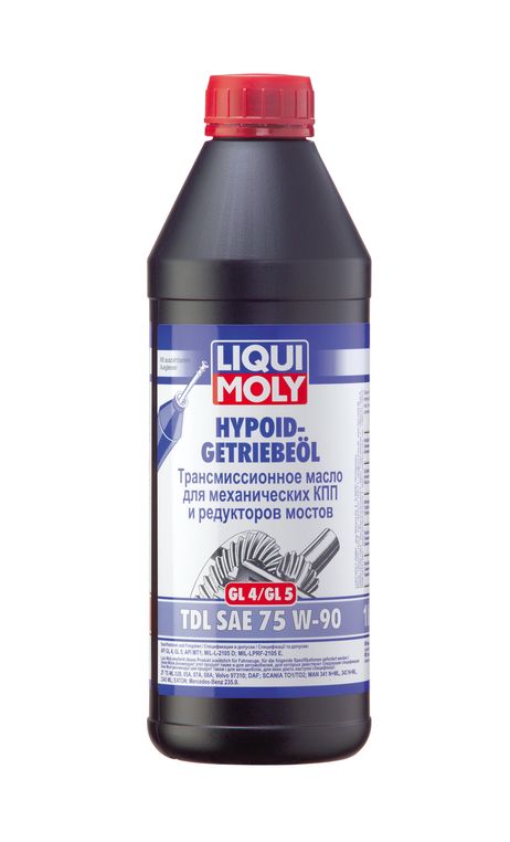 фото Liqui Moly 3945 75w-90 Hypoid-Getriebeoil TDL gl4/5, 1л (полусинт.транс.масло) Liqui Moly 3945 75w-90 Hypoid-Getriebeoil TDL gl4/5, 1л (полусинт.транс.масло)