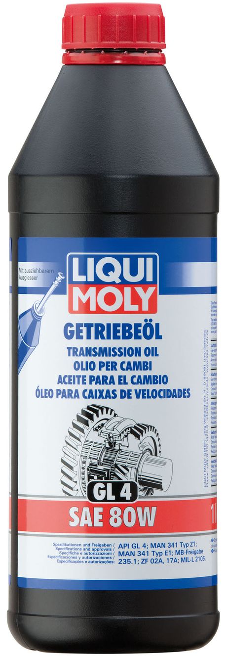 фото Liqui Moly 1952 80W Getriebeoil gl4, 1л (мин. транс. масло) Liqui Moly 1952 80W Getriebeoil gl4, 1л (мин. транс. масло)