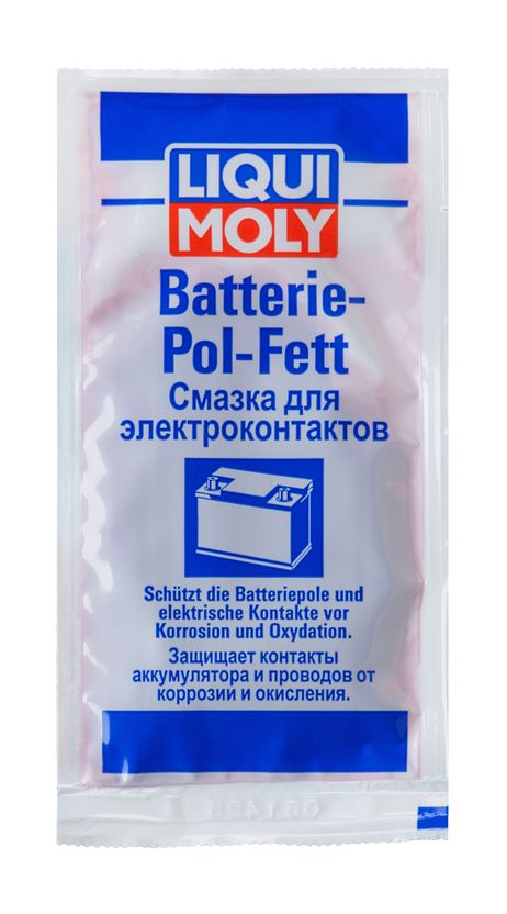 фото Liqui Moly 8045 Смазка для электроконтактов Batterie-Pol-Fett, 10мл Liqui Moly 8045 Смазка для электроконтактов Batterie-Pol-Fett, 10мл