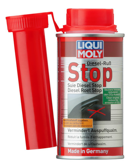 фото Liqui Moly 5180 Присадка для уменьшения дымности дизельных двигателей Diesel Russ-Stop, 150мл Liqui Moly 5180 Присадка для уменьшения дымности дизельных двигателей Diesel Russ-Stop, 150мл
