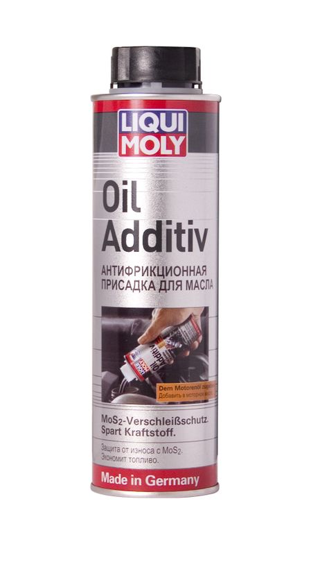 фото Liqui Moly 1998 Присадка антифрик. с дисульфидом молибдена в мотор.масло Oil Additiv, 300мл Liqui Moly 1998 Присадка антифрик. с дисульфидом молибдена в мотор.масло Oil Additiv, 300мл