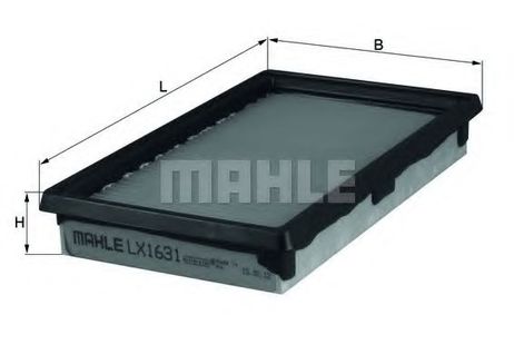 Knecht LX 1631 Фильтр воздушный