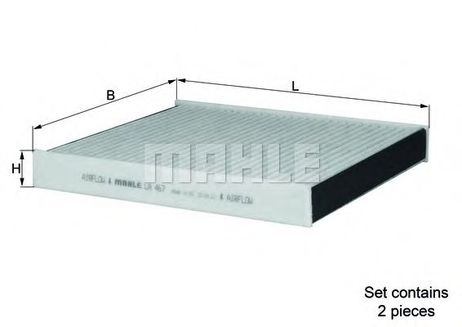 фото Knecht LAK 467/S Фильтр салона угольный Knecht LAK 467/S Фильтр салона угольный