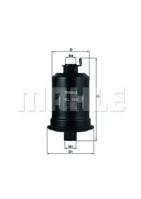 фото Knecht KL 560 Снят с производства Фильтр топливный Knecht KL 560 Снят с производства Фильтр топливный