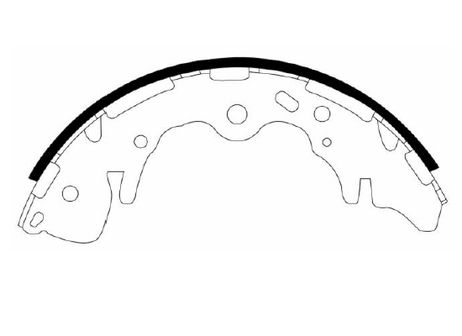фото HSB HS0010 Колодки тормозные барабанные hyundai: H1 03-07, starex 03my 03-07 HSB HS0010 Колодки тормозные барабанные hyundai: H1 03-07, starex 03my 03-07