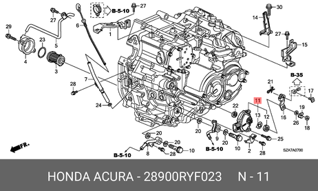 фото Honda 28900-RYF-023 Датчик положения коленчатого вала Honda 28900-RYF-023 Датчик положения коленчатого вала
