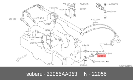 фото Subaru 22056-AA063 Датчик положения распредвала Subaru 22056-AA063 Датчик положения распредвала