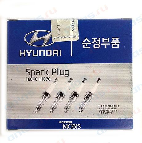 фото Hyundai/Kia 18846-11070 Свеча зажигания Hyundai/Kia 18846-11070 Свеча зажигания