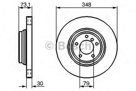 фото Bosch 0 986 479 265 Диск тормозной | перед | Bosch 0 986 479 265 Диск тормозной | перед |