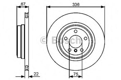 фото Bosch 0 986 479 439 Диск тормозной | зад | Bosch 0 986 479 439 Диск тормозной | зад |