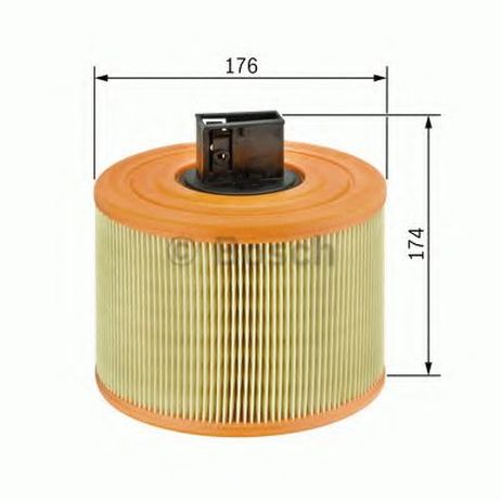 фото Bosch F 026 400 029 Фильтр воздушный Bosch F 026 400 029 Фильтр воздушный