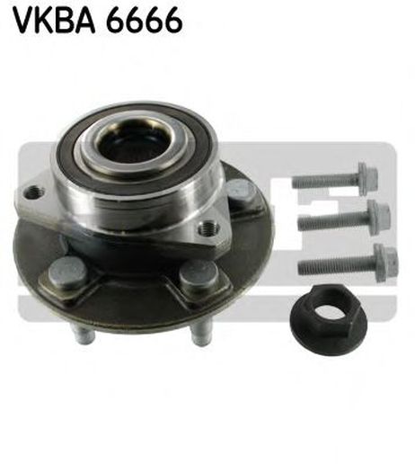 фото SKF VKBA 6666 Подшипник ступицы колеса (комплект) | зад лев | SKF VKBA 6666 Подшипник ступицы колеса (комплект) | зад лев |