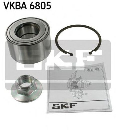 фото SKF VKBA 6805 Комплект подшипника ступицы колеса | зад | SKF VKBA 6805 Комплект подшипника ступицы колеса | зад |