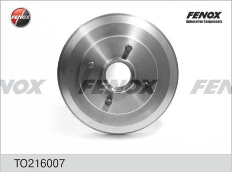 фото Fenox TO216007 Барабан тормозной | зад прав/лев | Fenox TO216007 Барабан тормозной | зад прав/лев |
