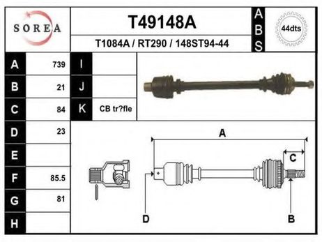 фото EAI T49148A Привод в сборе EAI T49148A Привод в сборе