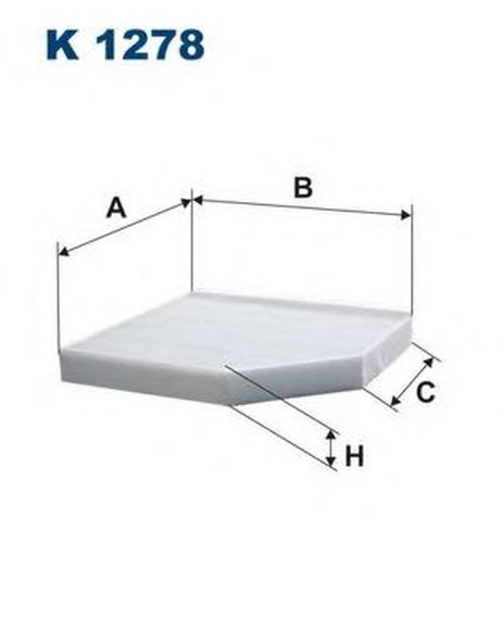 фото FILTRON K1278 Фильтр салона FILTRON K1278 Фильтр салона