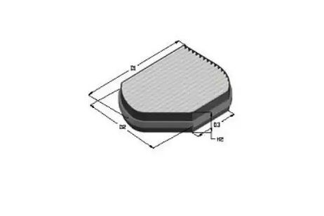 фото Tecneco CK5842-C Фильтр салона Tecneco CK5842-C Фильтр салона
