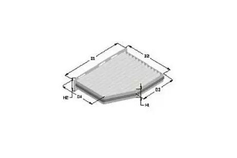 фото Tecneco CK9922-C Фильтр салона Tecneco CK9922-C Фильтр салона
