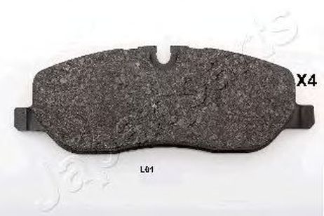Japanparts PA-L01AF Колодки тормозные дисковые, комплект | перед |