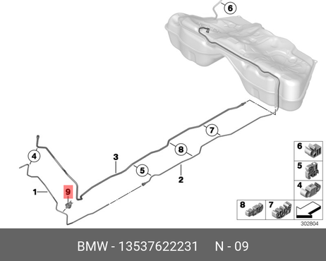 фото BMW 13 53 7 622 231 Датчик кислородный BMW 13 53 7 622 231 Датчик кислородный