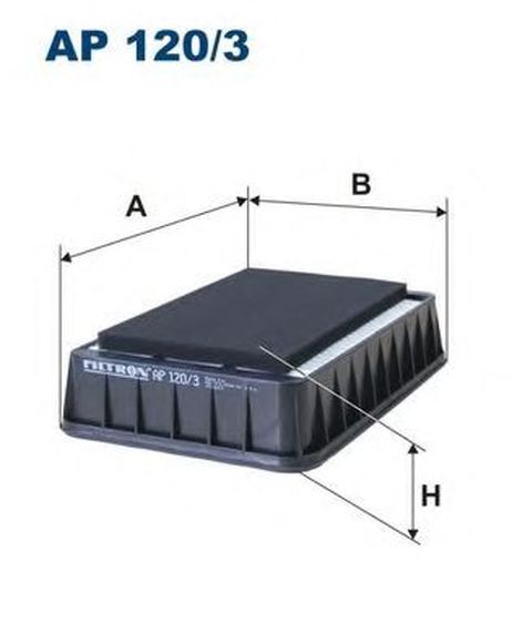 фото FILTRON AP120/3 Фильтр воздушный mitsubishi FILTRON AP120/3 Фильтр воздушный mitsubishi