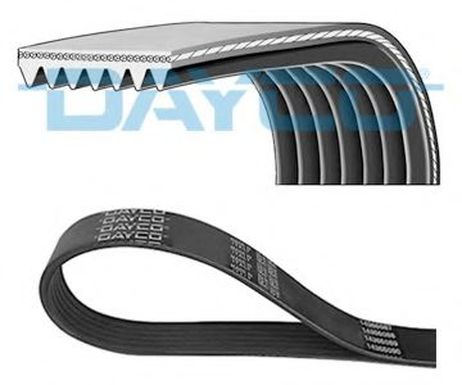 фото Dayco 7PK2365 Ремень поликлиновый Dayco 7PK2365 Ремень поликлиновый