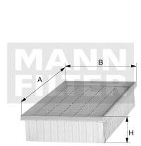 фото Mann C 4371/2 Фильтр воздушный Mann C 4371/2 Фильтр воздушный
