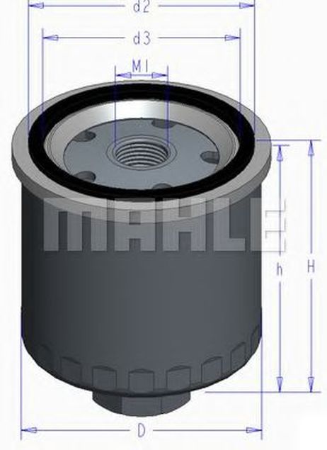 фото Knecht OC 515 Фильтр масляный Knecht OC 515 Фильтр масляный