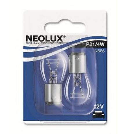 фото NEOLUX N566-02B Лампа p21/4w 12V baz15d 10xbli2 NEOLUX N566-02B Лампа p21/4w 12V baz15d 10xbli2