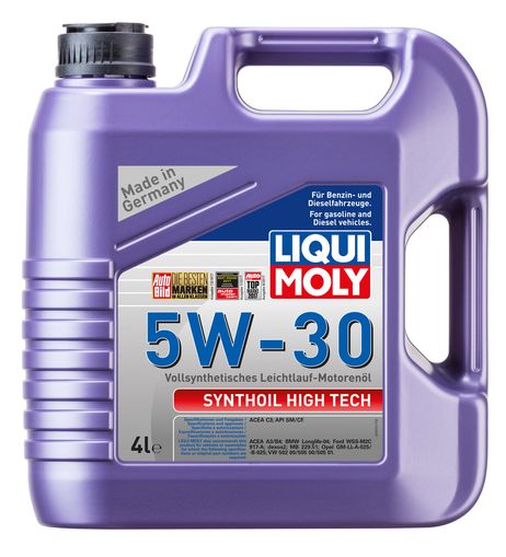 фото Liqui Moly 9076 Снят с производства 5w-30 Synthoil High Tech, API sm/cf, 4л (синт.мотор.масло) Liqui Moly 9076 Снят с производства 5w-30 Synthoil High Tech, API sm/cf, 4л (синт.мотор.масло)