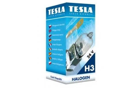 фото Tesla B10302 Лампа H3 24V 70W Pk22s Tesla B10302 Лампа H3 24V 70W Pk22s