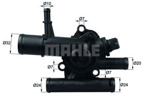 фото Mahle TI 217 89 Термостат интегрированный Mahle TI 217 89 Термостат интегрированный