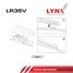 LYNXauto LR35V Щетка стеклоочистителя задняя 350мм | зад | - 2