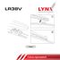 LYNXauto LR38V Щетка стеклоочистителя задняя 380мм | зад | - 2