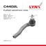 LYNXauto C4402L Наконечник рулевой тяги | лев | - 1