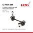 LYNXauto C7518R Стойка стабилизатора | перед прав | - 1