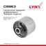 LYNXauto C9963 Сайлентблок дифференциала | перед | - 1