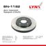 LYNXauto BN-1182 Диск тормозной вентилируемый (235x25) | перед | - 1