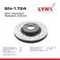 LYNXauto BN-1724 Диск тормозной вентилируемый (335x32) | перед прав/лев | - 1