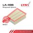 LYNXauto LA-496 Фильтр воздушный - 1