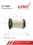 LYNXauto LF-335 Фильтр топливный (картридж) - 2