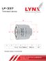LYNXauto LF-337 Фильтр топливный - 2