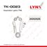 LYNXauto TK-0023 Комплект цепи ГРМ - 1