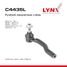LYNXauto C4435L Наконечник рулевой тяги | лев | - 1