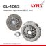 LYNXauto CL-1063 Комплект сцепления (O 242 mm) volga/gazelle/sobol - 1